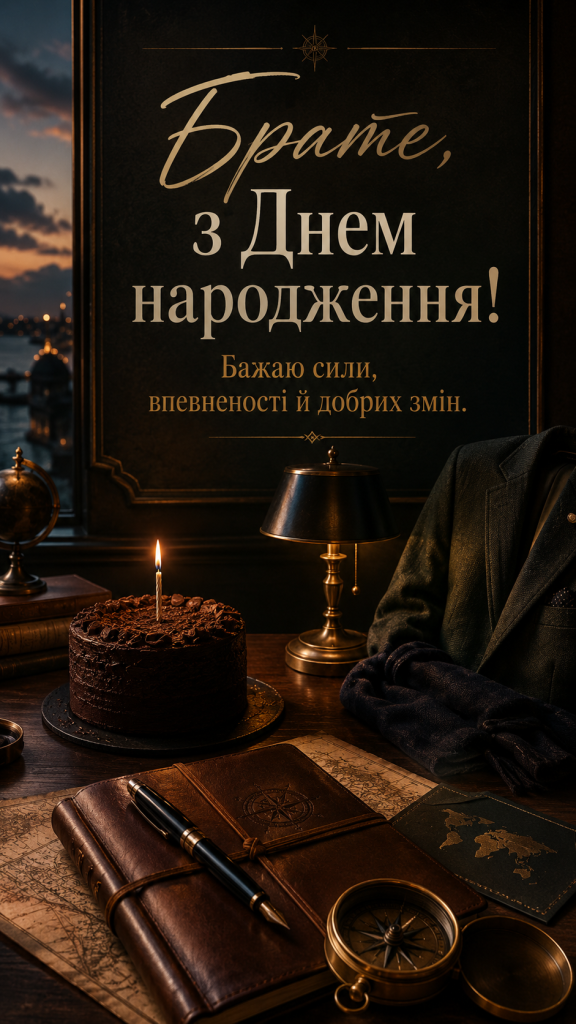 картинка 1 Зворушливі привітання з Днем народження до сліз брату — щирі слова та картинки