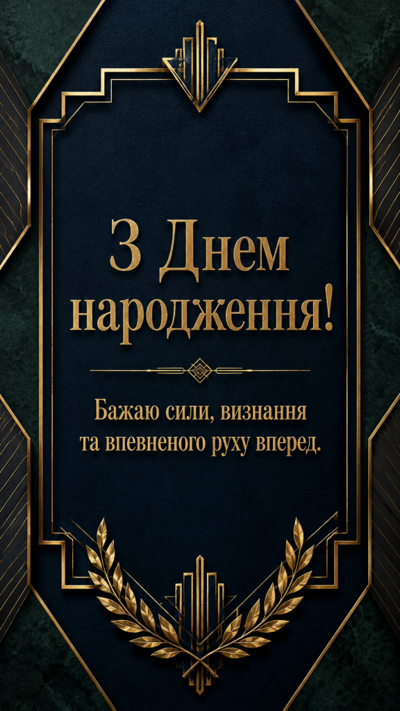 картинка 1 Зворушливі привітання з Днем народження до сліз колезі чоловіку — офіційні слова та картинки