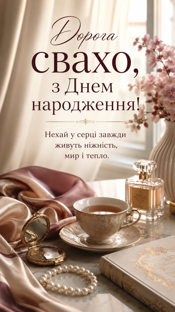 картинка 1 Зворушливі привітання з Днем народження до сліз свасі — душевні слова та картинки