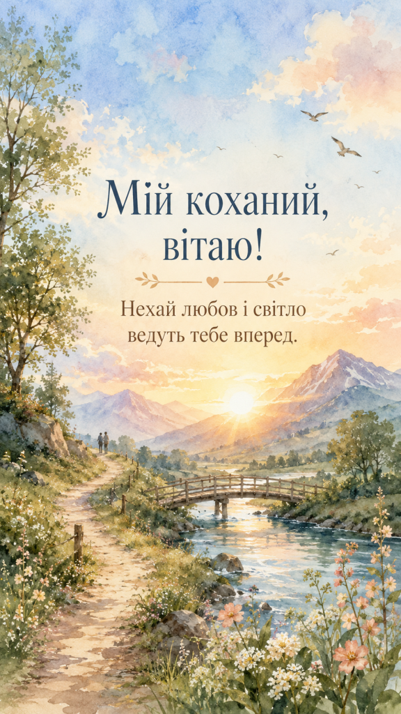 картинка 2 Зворушливі привітання з Днем народження до сліз коханому — романтичні слова та картинки