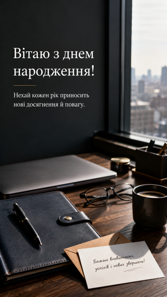картинка 2 Зворушливі привітання з Днем народження до сліз колезі чоловіку — офіційні слова та картинки