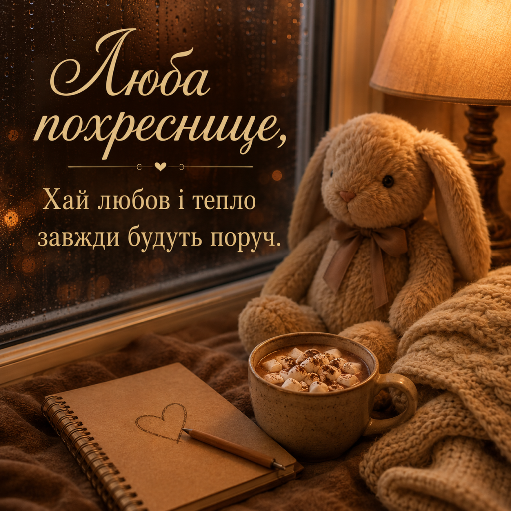 картинка 3 Зворушливі привітання з Днем народження до сліз похресниці — ніжні слова та картинки