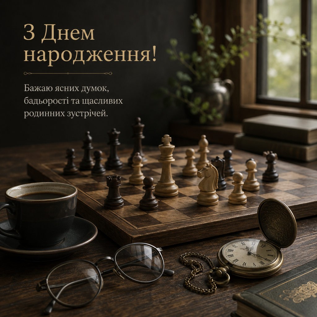 картинка 4 Зворушливі привітання з Днем народження до сліз дідусю — щирі слова та картинки