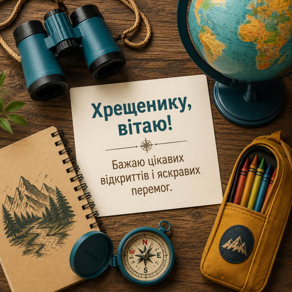 картинка 4 Зворушливі привітання з Днем народження до сліз хрещенику — щирі слова та картинки