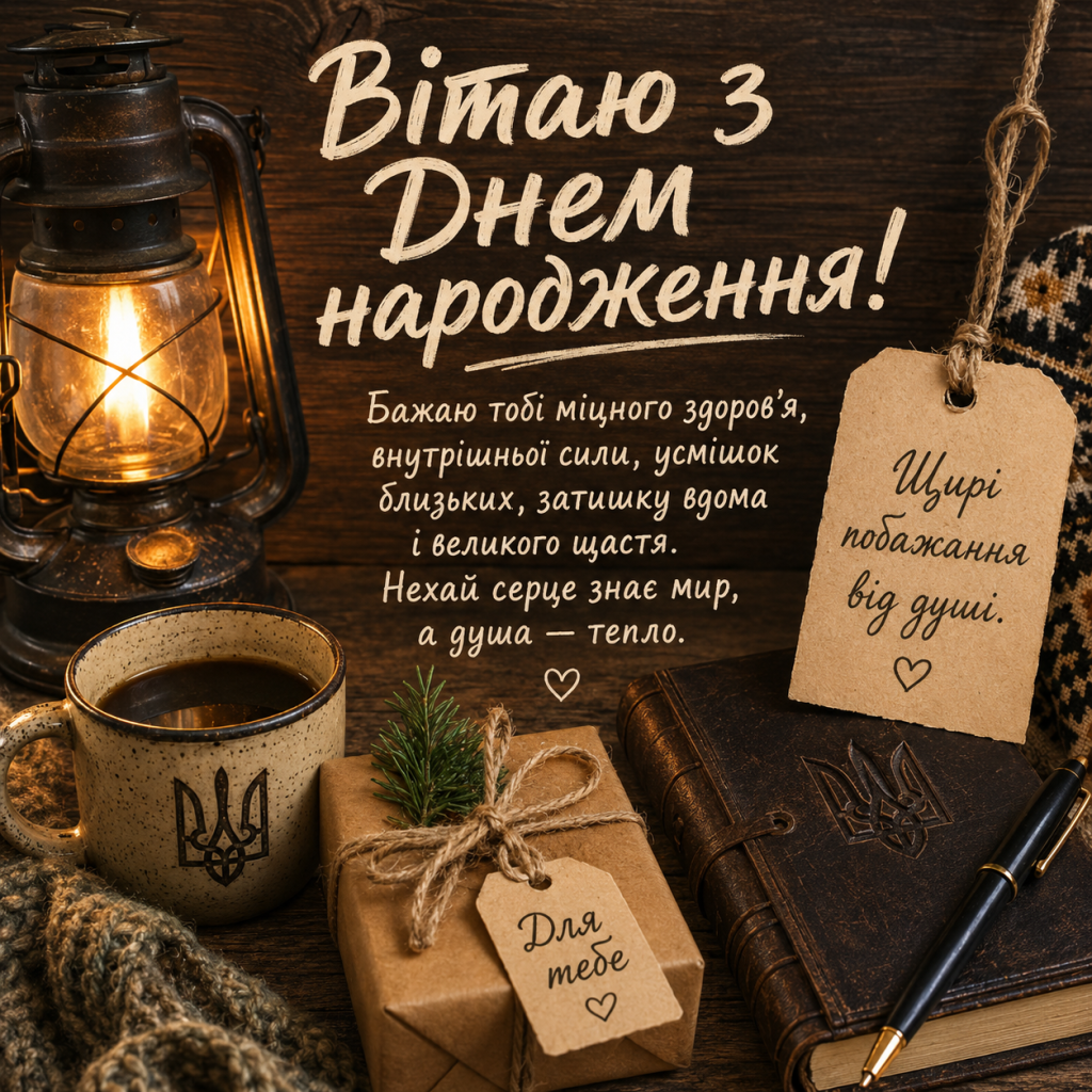 картинка 5 Зворушливі привітання з Днем народження до сліз для чоловіків — сильні слова та картинки